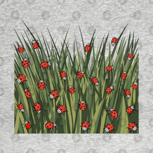 Ladybug Pattern by mailboxdisco